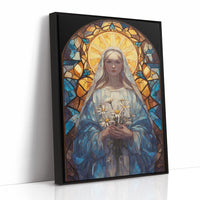 Daisies Held In Sacred Light