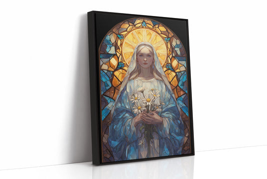 Daisies Held In Sacred Light