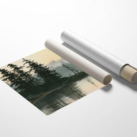 Pines, Fading into Fog