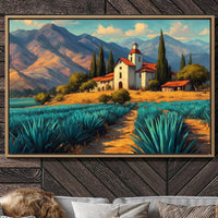 Agave Fields Lead To Sacred Light
