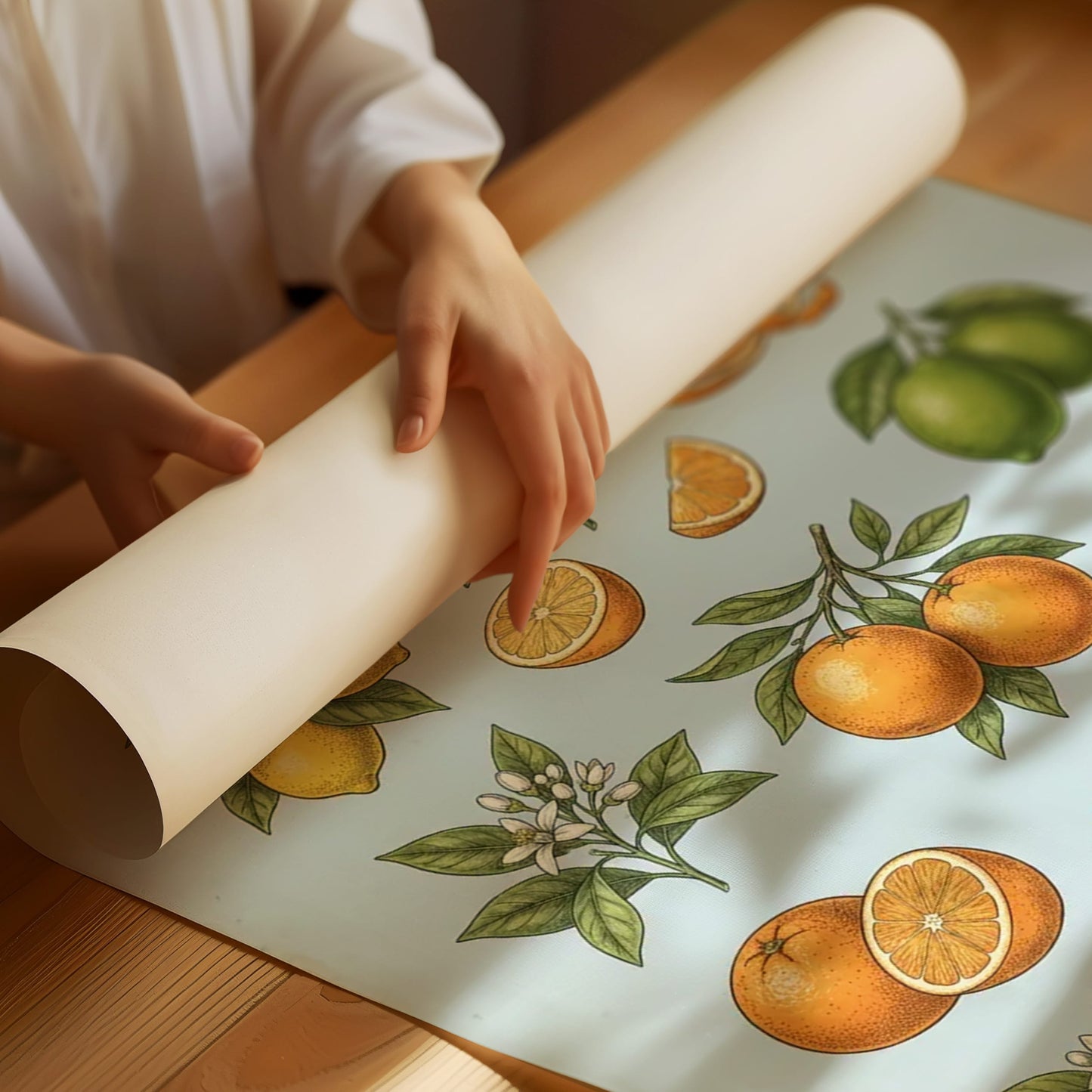 Zest for Life: Vintage Citrus Chart