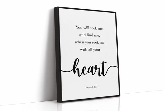 Sacred Promise in Black and White