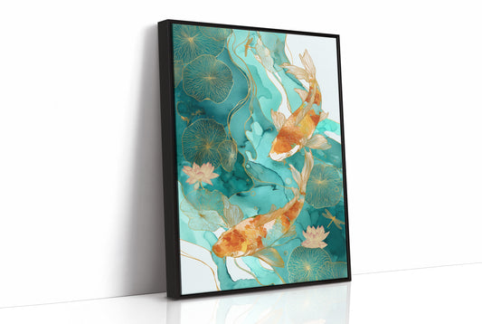 Golden Koi Circle Lotus Pools