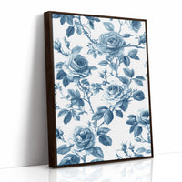 Cerulean Blooms in Quiet Spaces