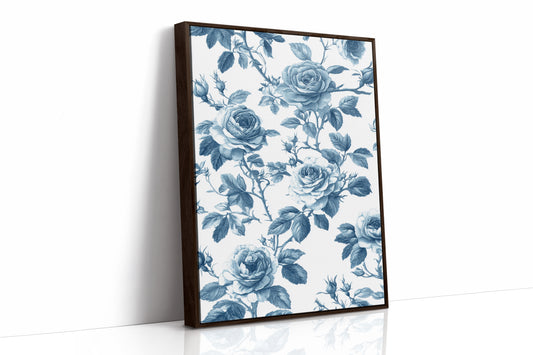 Cerulean Blooms in Quiet Spaces