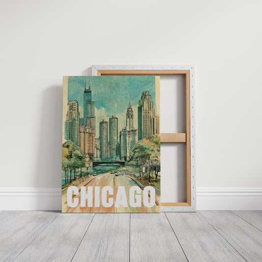 Chicago, Riso Print