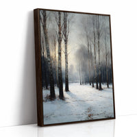 Sunset Through the Birches