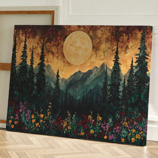 Alpine Meadows Catch Moonlight's Gold