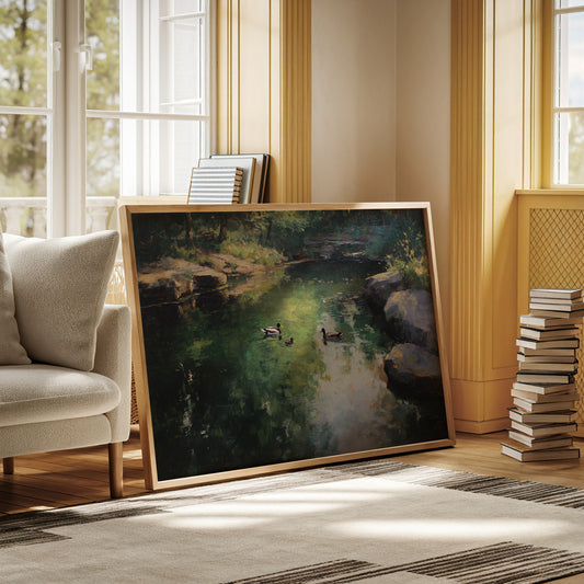 Mallards Find Their Secret Pool