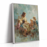 Gentle Teacher Amid Turquoise Haze