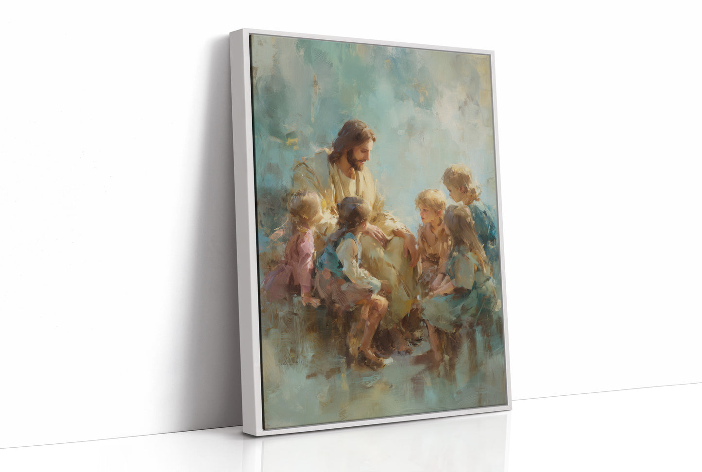 Gentle Teacher Amid Turquoise Haze