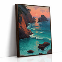 Coastal Cliffs Paint Summer's Farewell