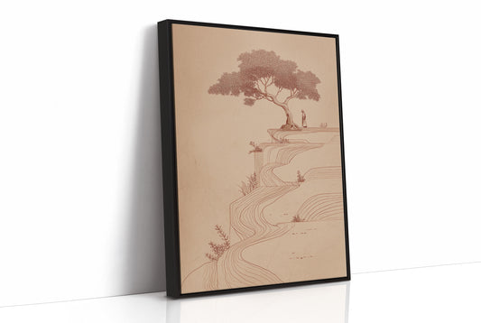 Solitary Oak Maps The Valley