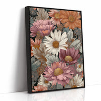 Copper Blooms In Midnight Garden