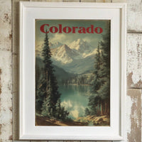 Alpine Waters Paint Mountain Memories