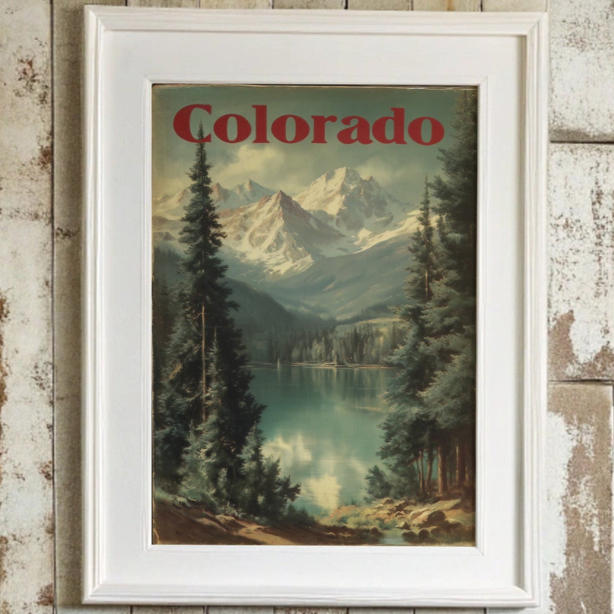 Alpine Waters Paint Mountain Memories