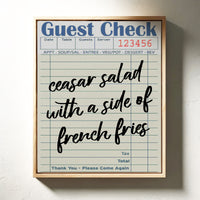 Lunch Orders Write Love Letters