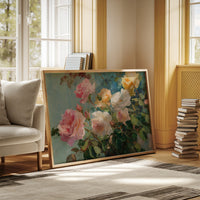 Summer Roses Catch Morning Light