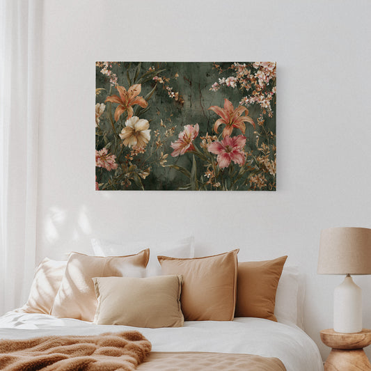 Petals Dance With Time's Embrace