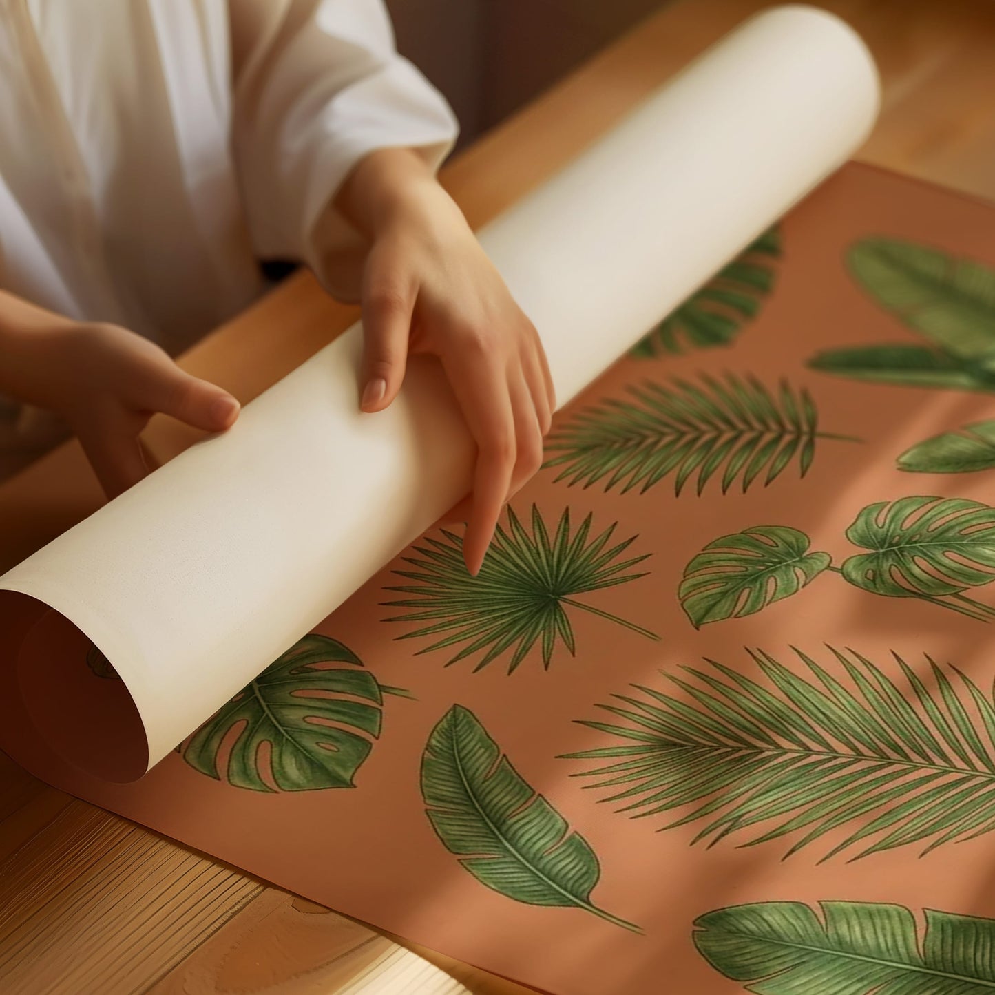 Leaf Me Alone: Vintage Tropical Houseplant Chart