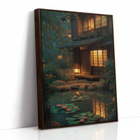 Lotus Dreams In Twilight Garden