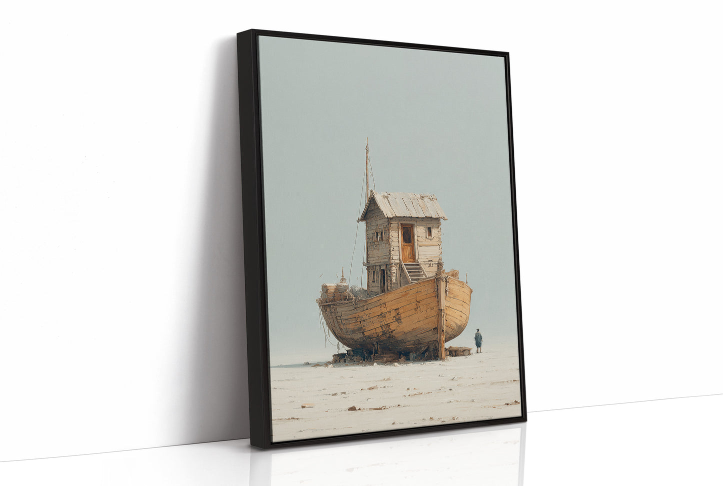 He Built It Where the Sea Used to Be