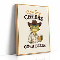Cowboy Cheers Cold Beers