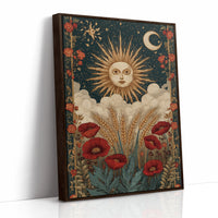 Harvest Beneath Celestial Gaze