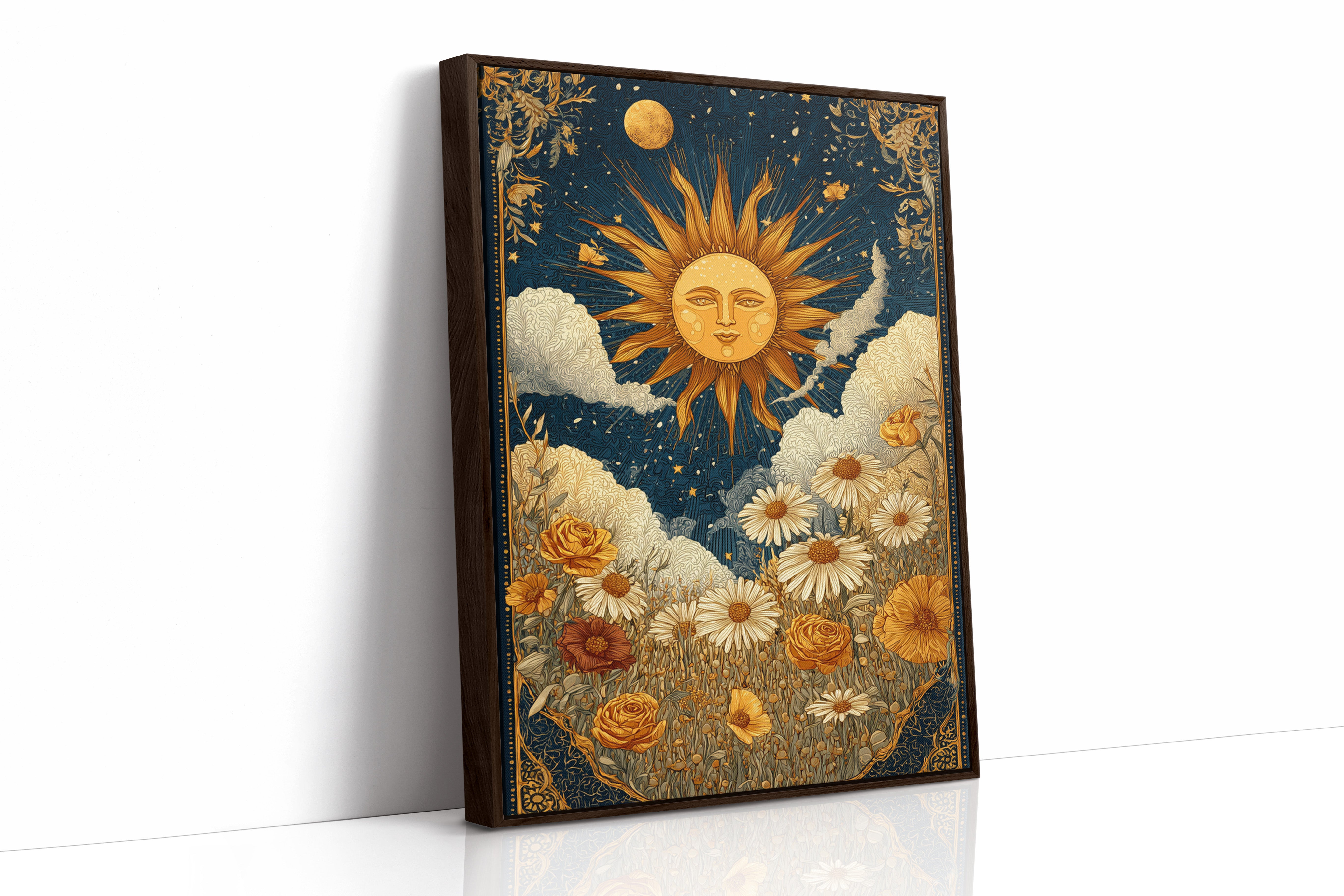 Sunlit Serenade Among Blossoms