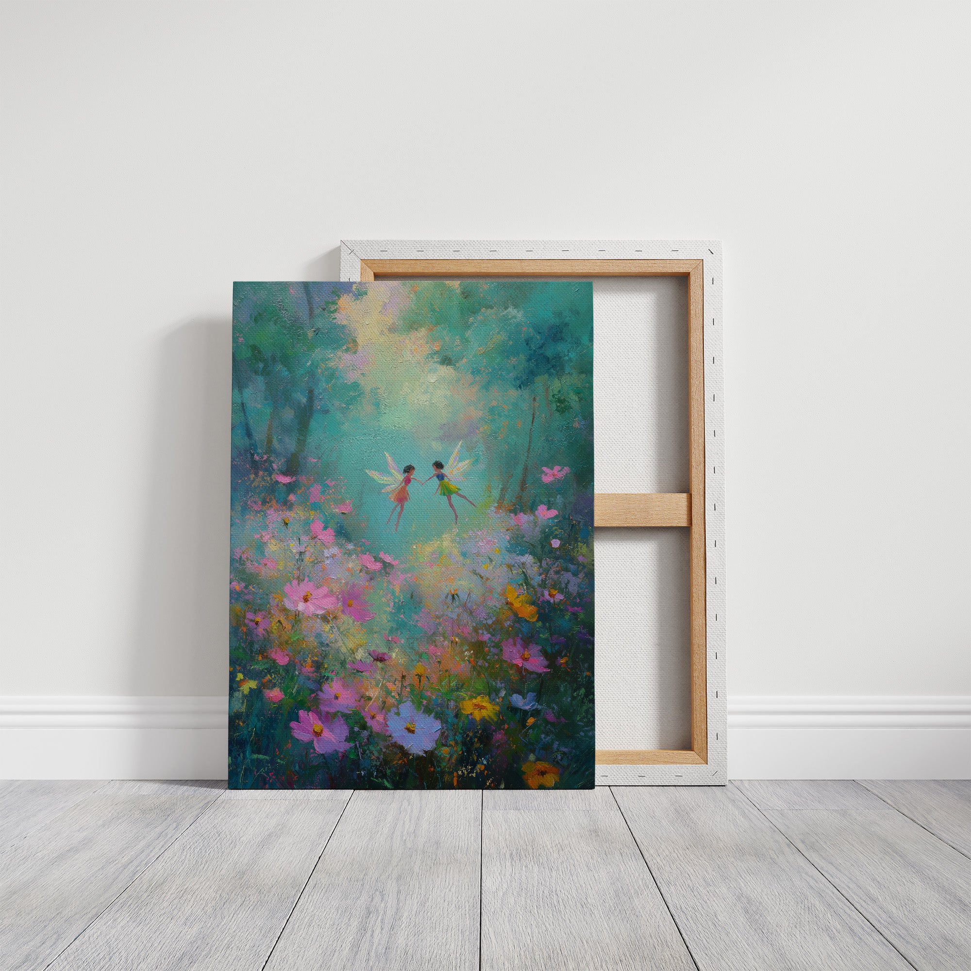 Fairies Meet Among Wild Blooms