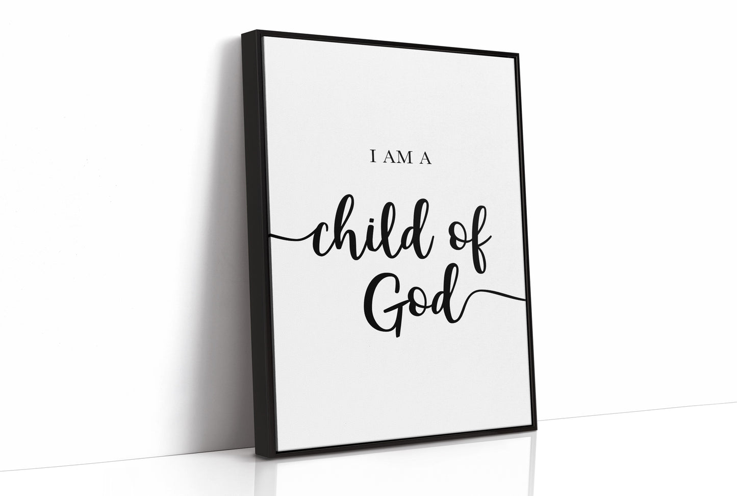 Divine Identity Embraced in Typography