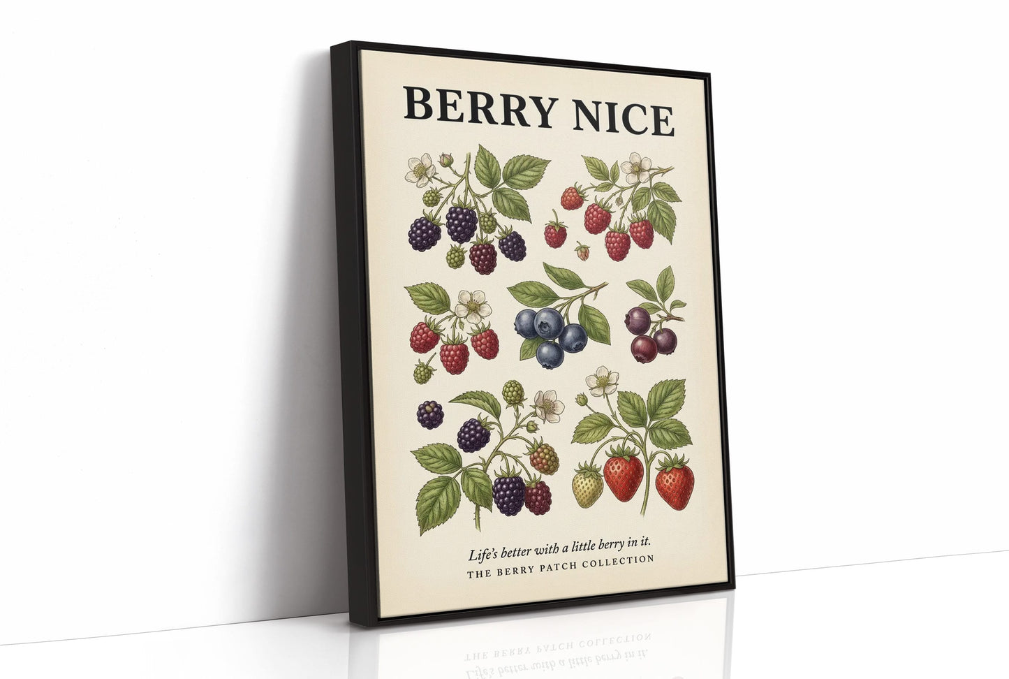 Berry Nice: Vintage Berry Patch Chart