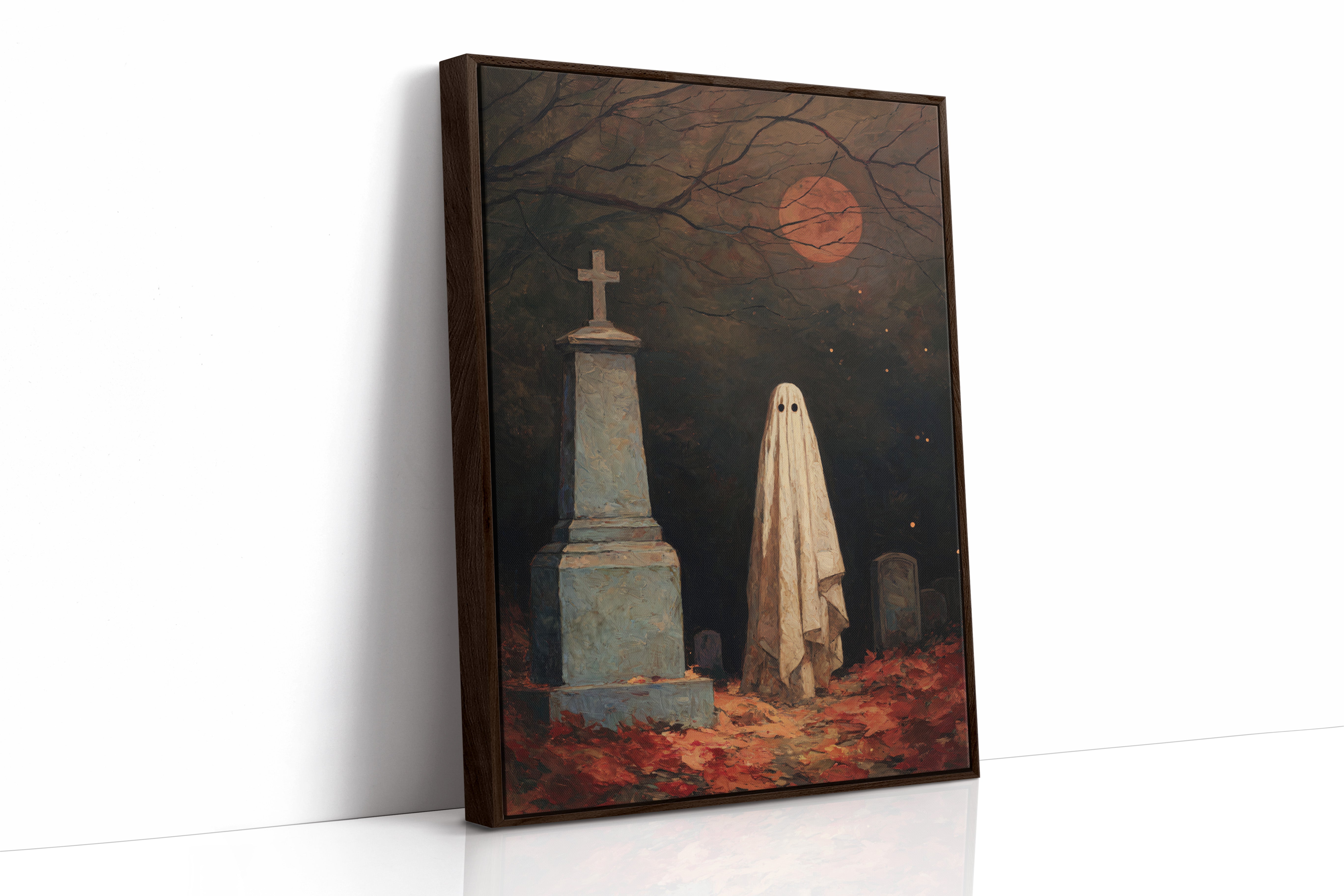 Beneath the Blood Moon's Veil
