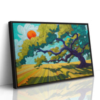 Ancient Oak Dances With Sunlight