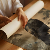 Raven's Perch Among Forgotten Flora