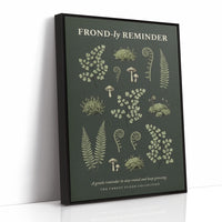 Frond-ly Reminder: Vintage Fern & Moss Chart