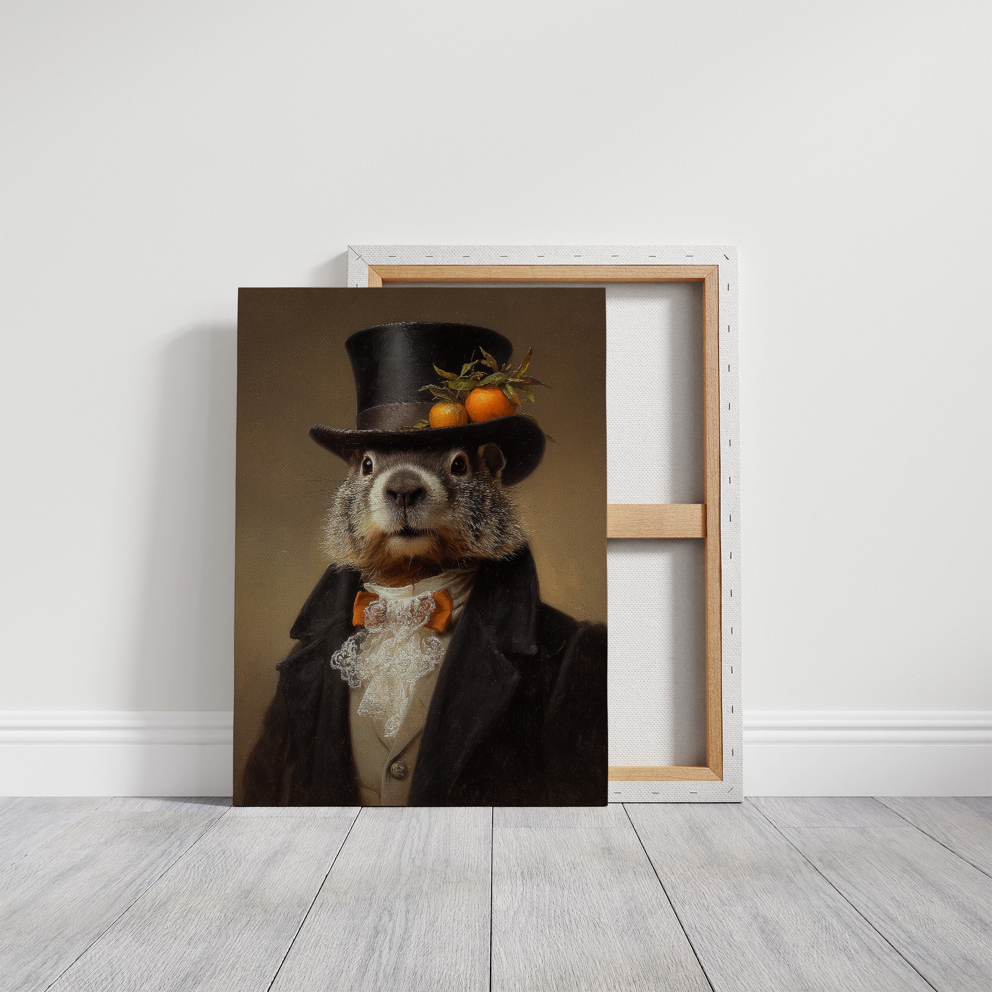 Dapper Marmot With Citrus Crown
