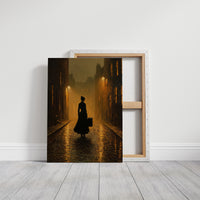 Cobblestone Journey By Gaslight