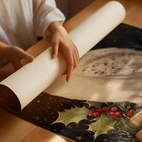 Winter's Scholar Among Ancient Tomes