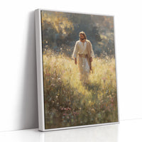 Radiant Path Through Golden Meadow
