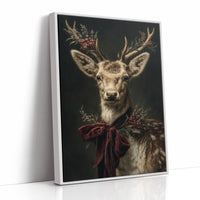 Noble Stag Brings Winter's Grace