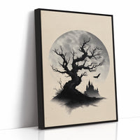 Ancient Branches Against Distant Spires