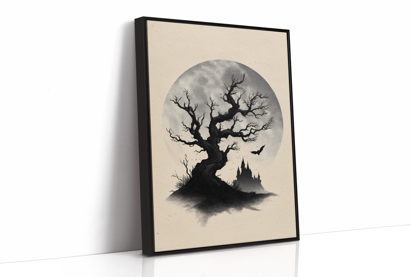 Ancient Branches Against Distant Spires