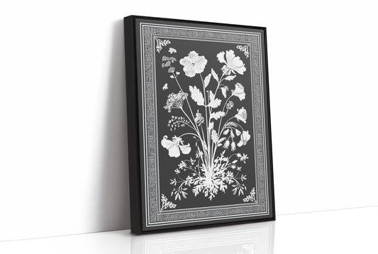 Botanist's Journal In Negative Space