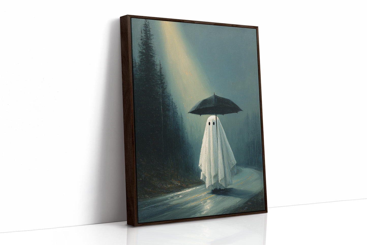 Beneath The Umbrella's Embrace