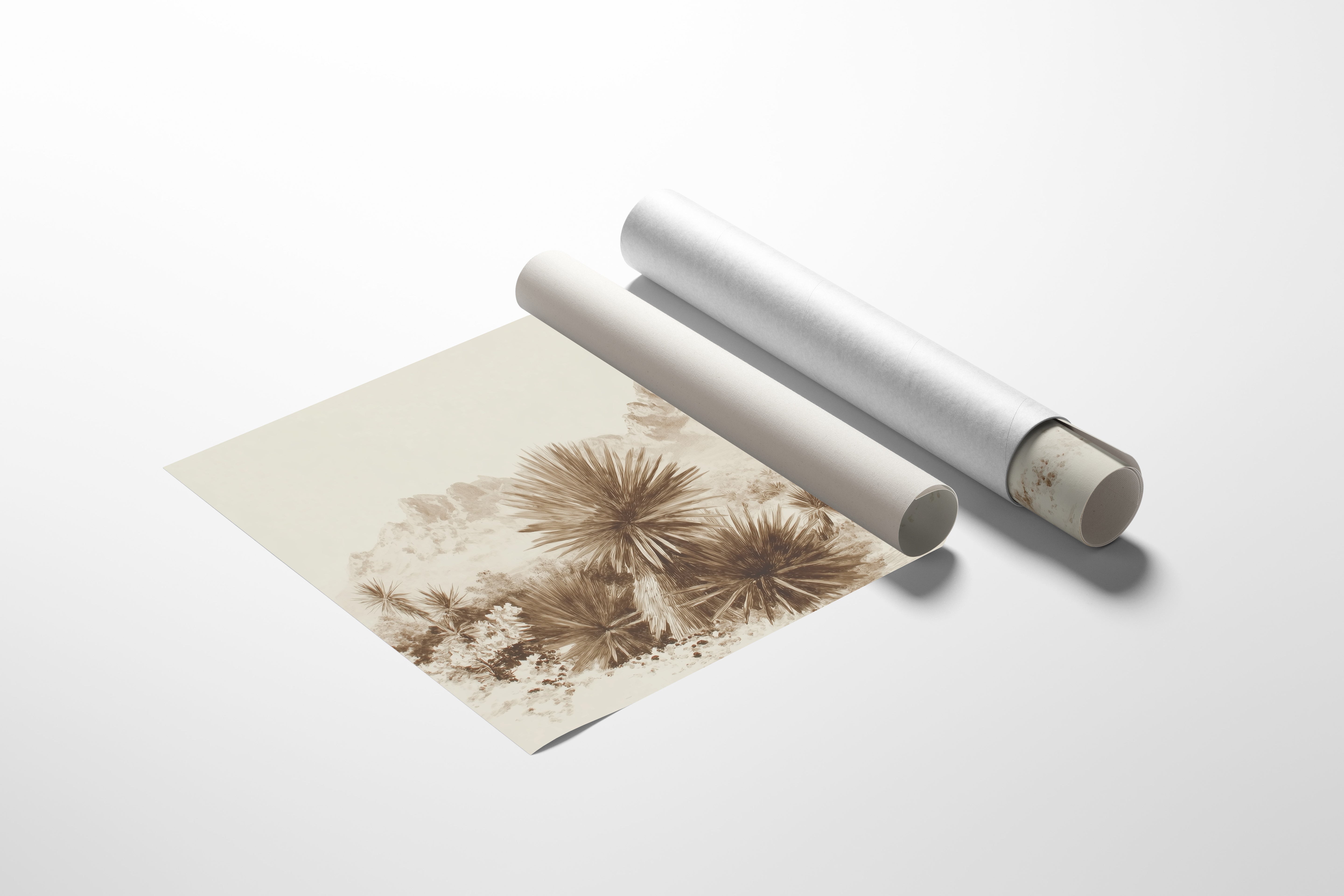 Yucca Blooms Pierce Desert Dawn