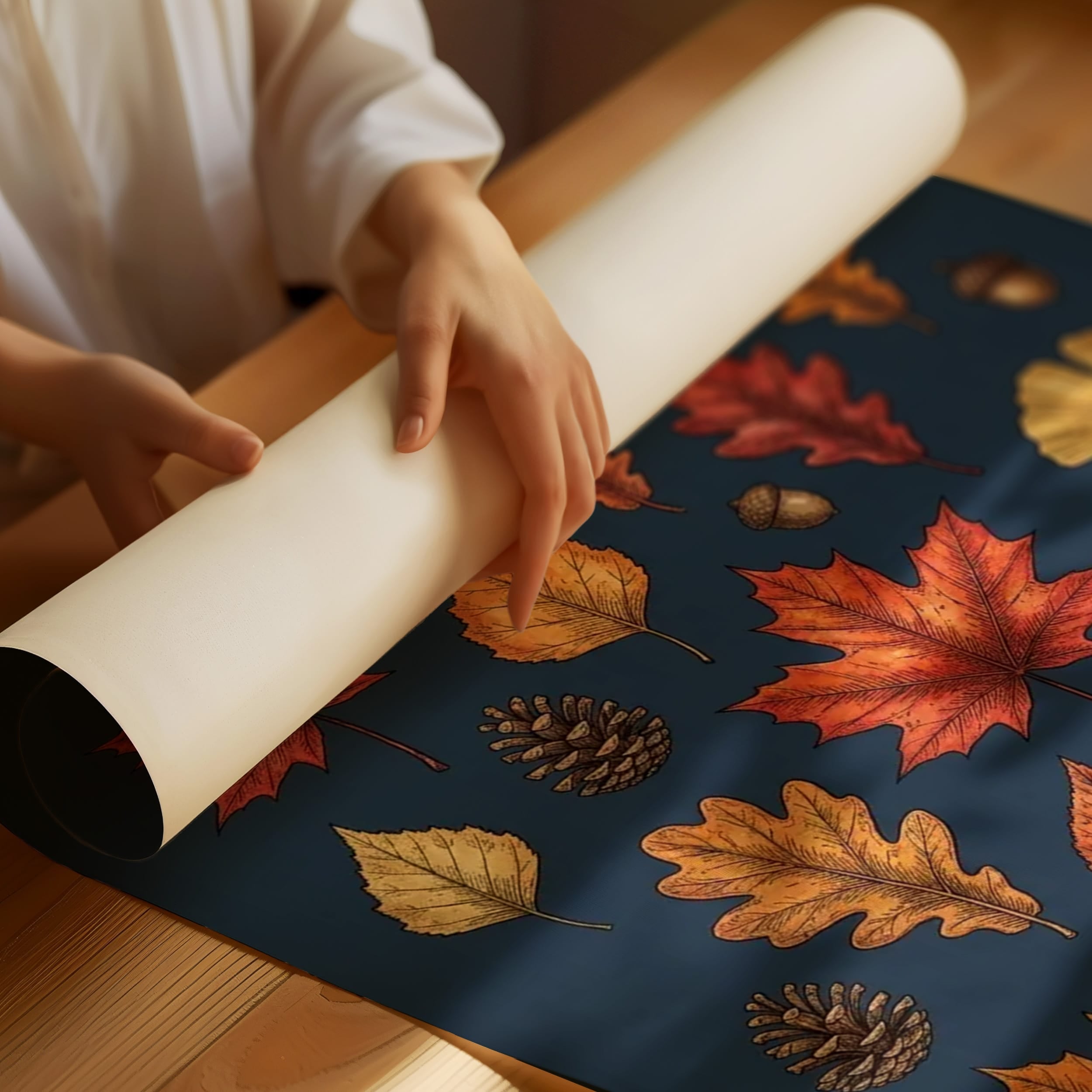 Fall for Me: Vintage Autumn Foliage Chart