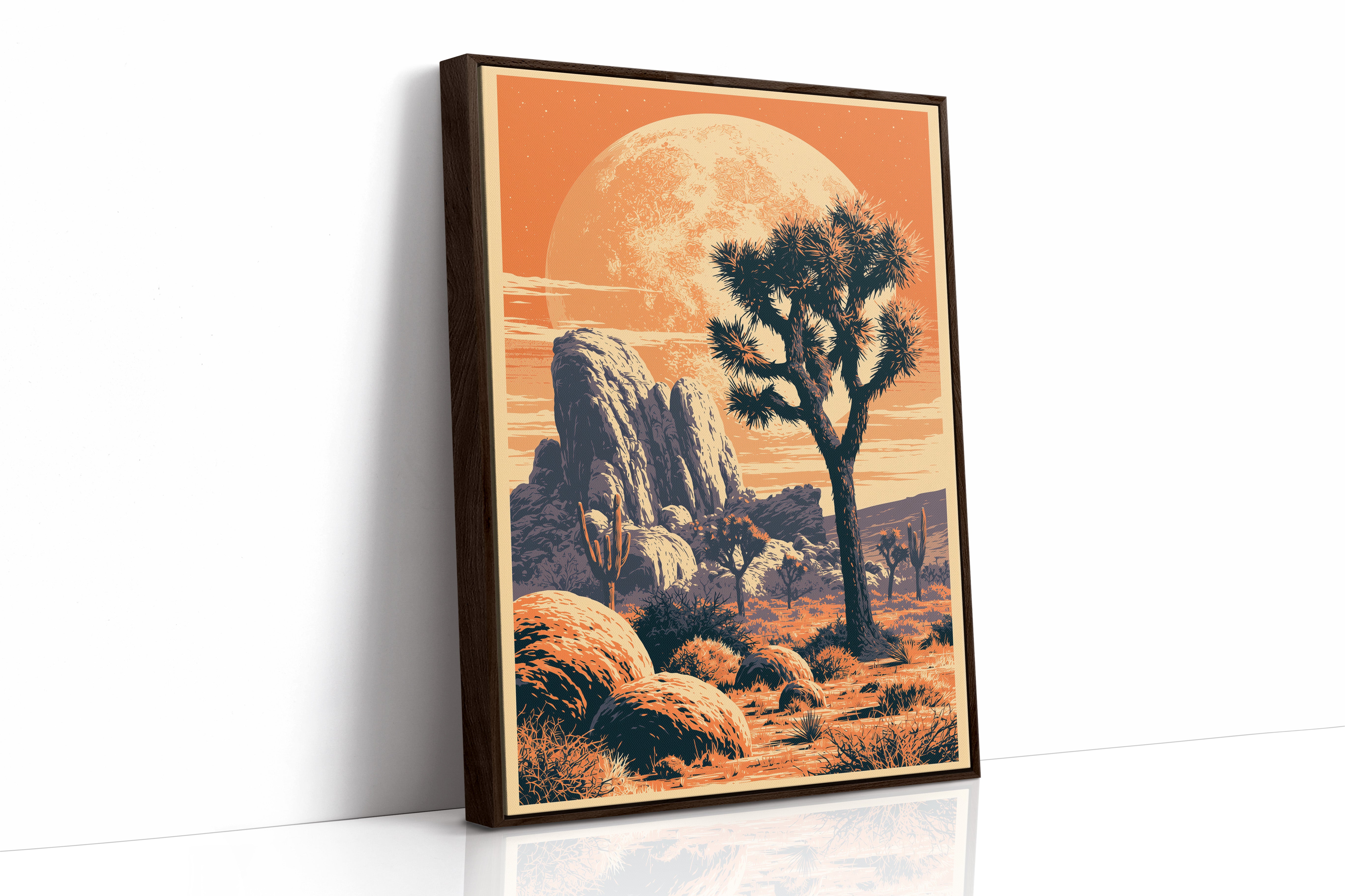 Joshua Tree at Moonrise