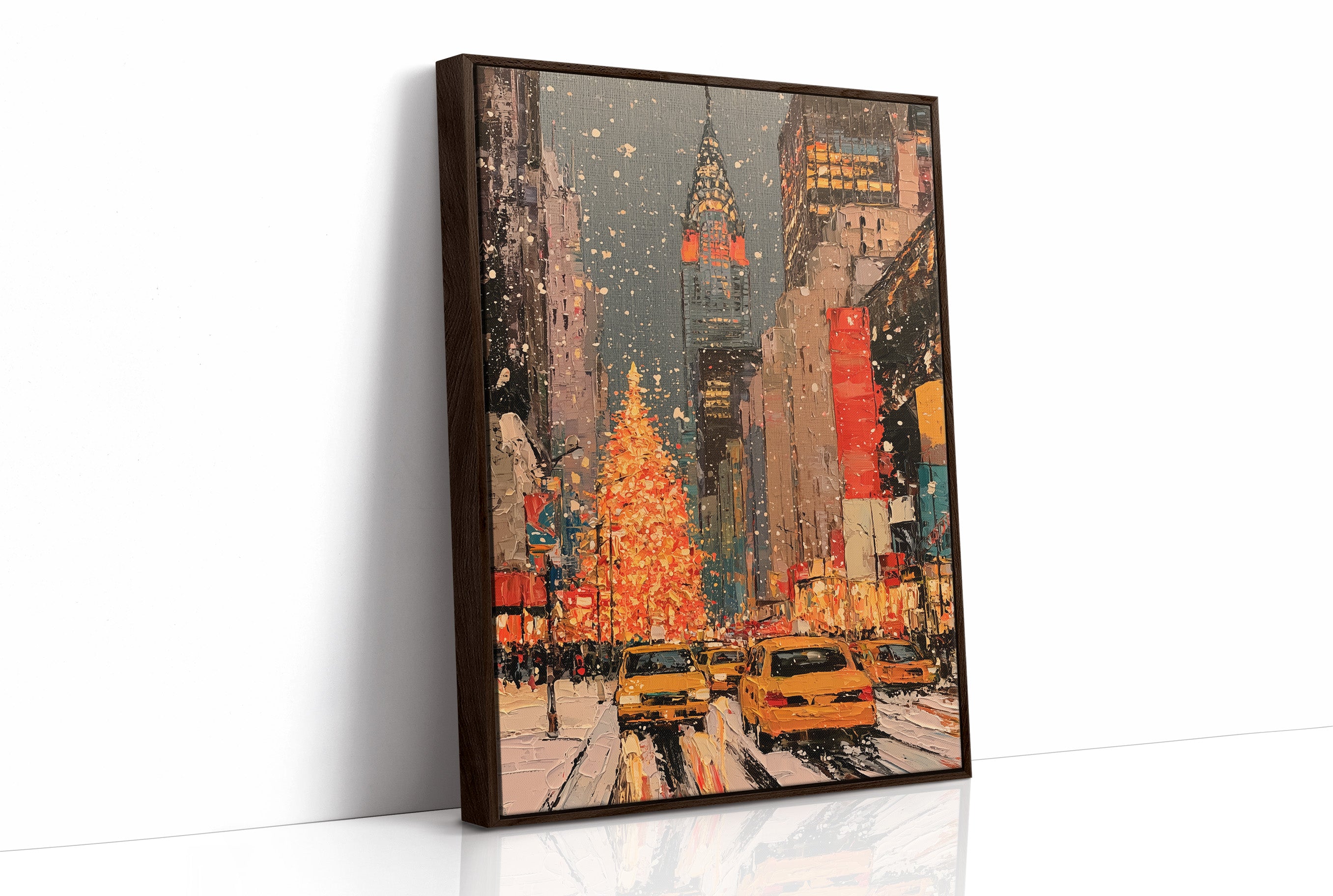 Winter in Manhattan: Chrysler Lights