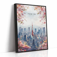 Cherry Blossoms Crown Tokyo's Steel Heart